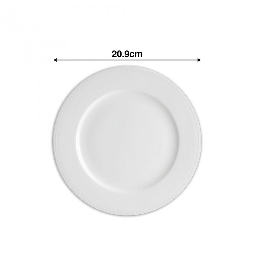 Prato Sobremesa Perla 20.9x1.8cm