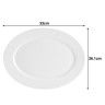 Travessa Perla Oval 33X26.1X2.4cm Travessa Perla Oval 33X26.1X2.4cm