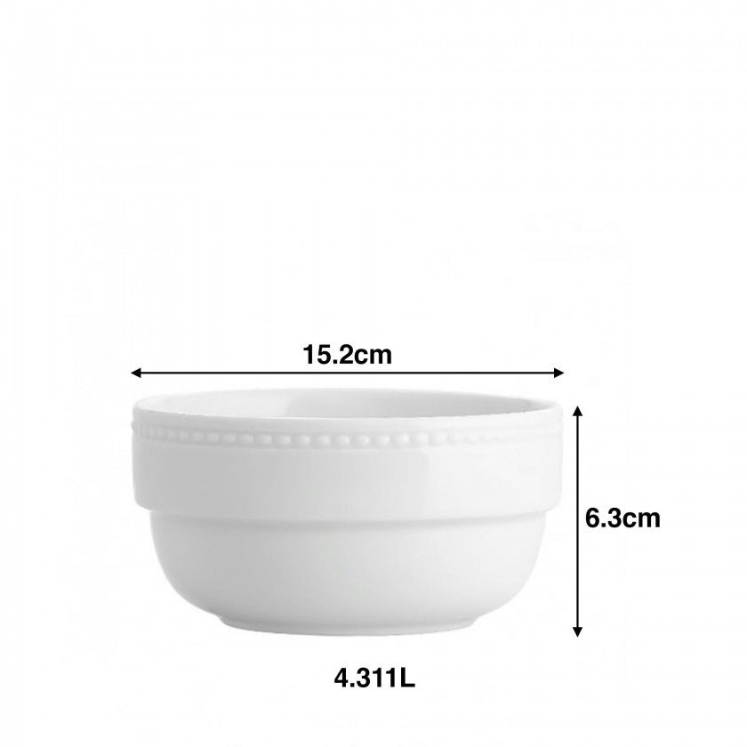 Tigela Ceral Perla 4311ml 12.3X6.3cm