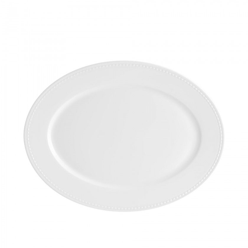 Travessa Perla Oval 37.4X28.4X3.1cm