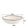 Prato Sopa Rustic Blend Branco 900ml 22X5cm Prato Sopa Rustic Blend Branco 900ml 22X5cm
