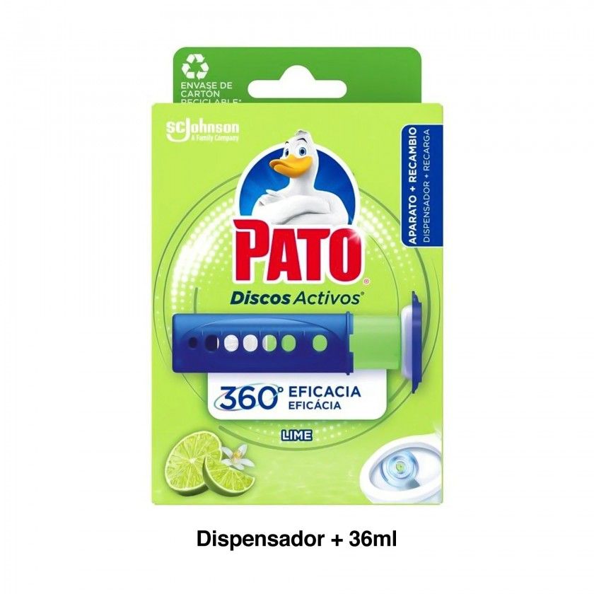 Discos Ativos Dipenasador + 6 Recargas Lima 36ml Discos Ativos Dipenasador + 6 Recargas Lima 36ml