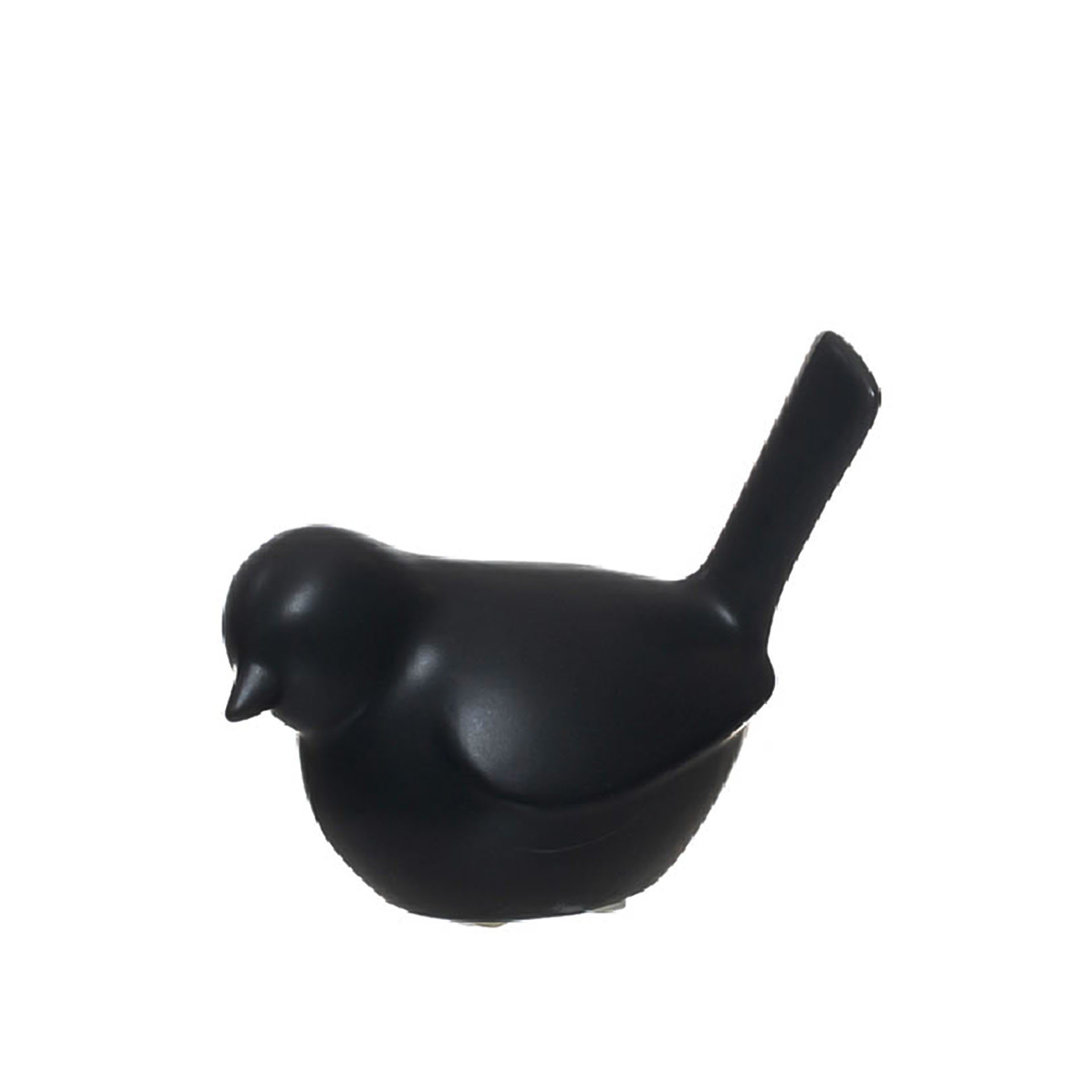 Pássaro Cerâmica Cinzento 13.5X7.5X11cm