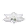Prato Porcelana Estrela 23X23X3.5cm Prato Porcelana Estrela 23X23X3.5cm