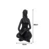 Figura Mulher Sentada Com Mos Nas Pernas 13X9.5X20cm