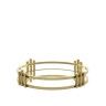 Tabuleiro  Inox Espelho Dourado Redondo 35X35X7cm Tabuleiro  Inox Espelho Dourado Redondo 35X35X7cm