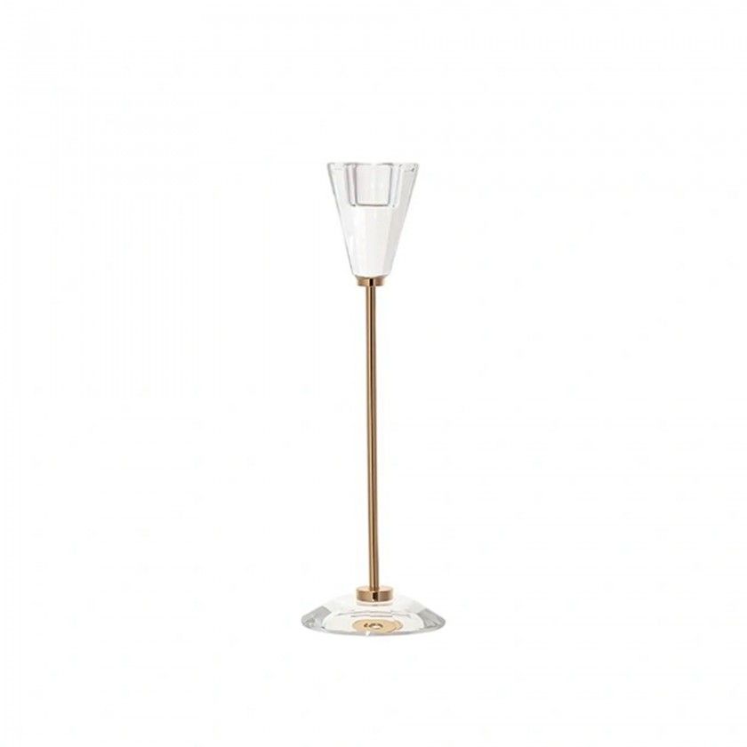 Castial Metal e Vidro 8X8X24.5cm