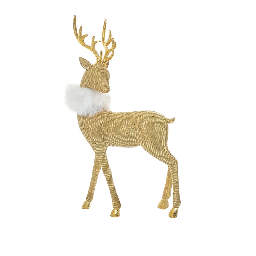 Rena Resina Com P�lo 19.5X8X34cm