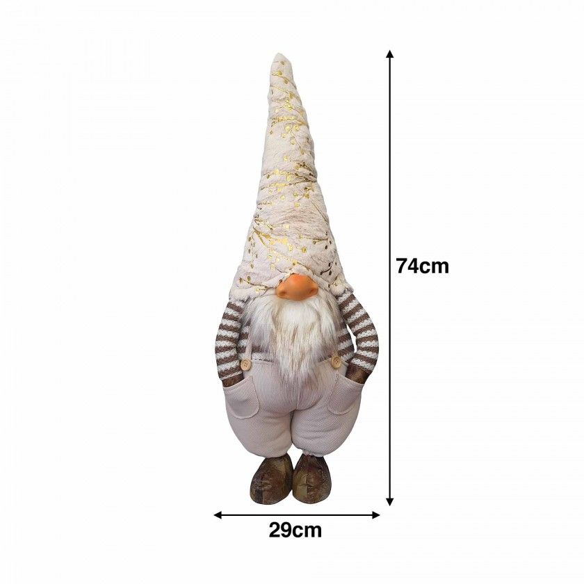 Gnomo M�dio 29X18X74cm