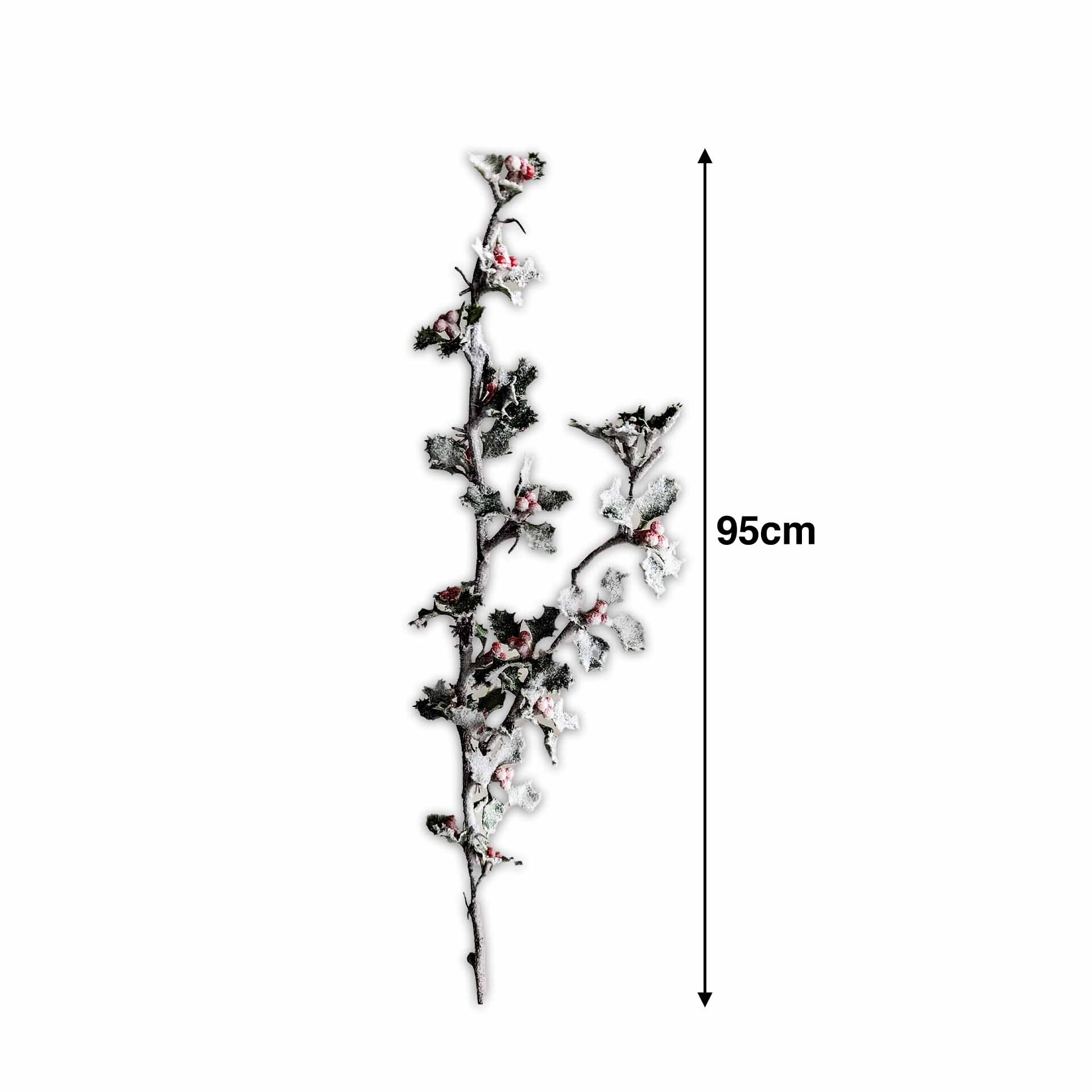 Haste Azevinho Flocada 70cm