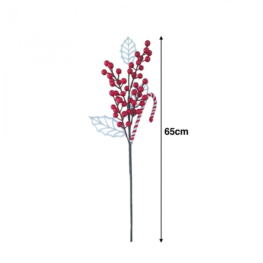 Haste Bagas E Chupa-Chupa 65cm Haste Bagas E Chupa-Chupa 65cm