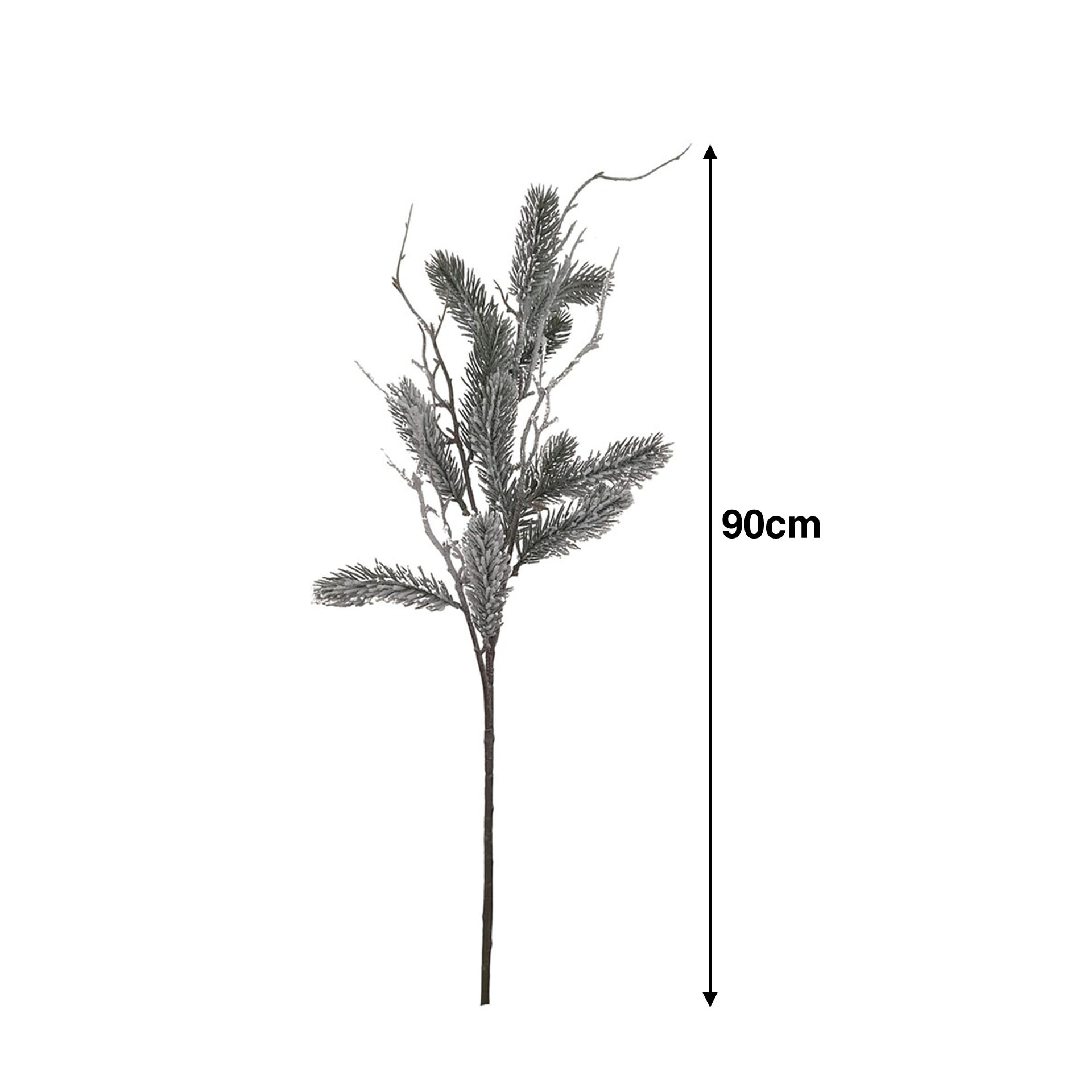 Haste De Pinho Flocada 90cm