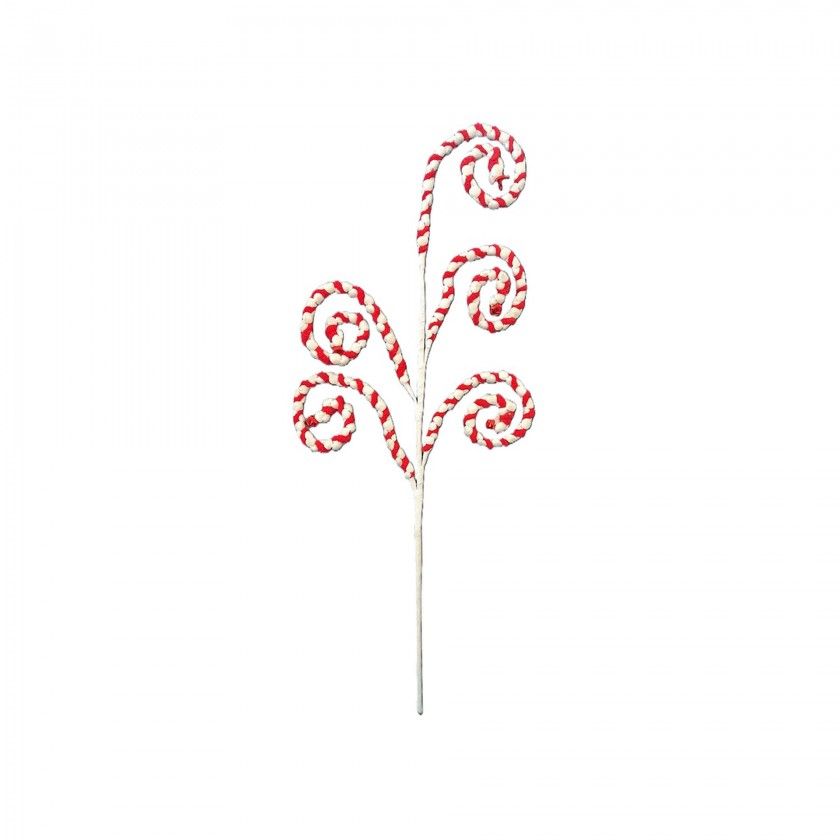 Haste Decorativa Candy Cane 70cm Haste Decorativa Candy Cane 70cm