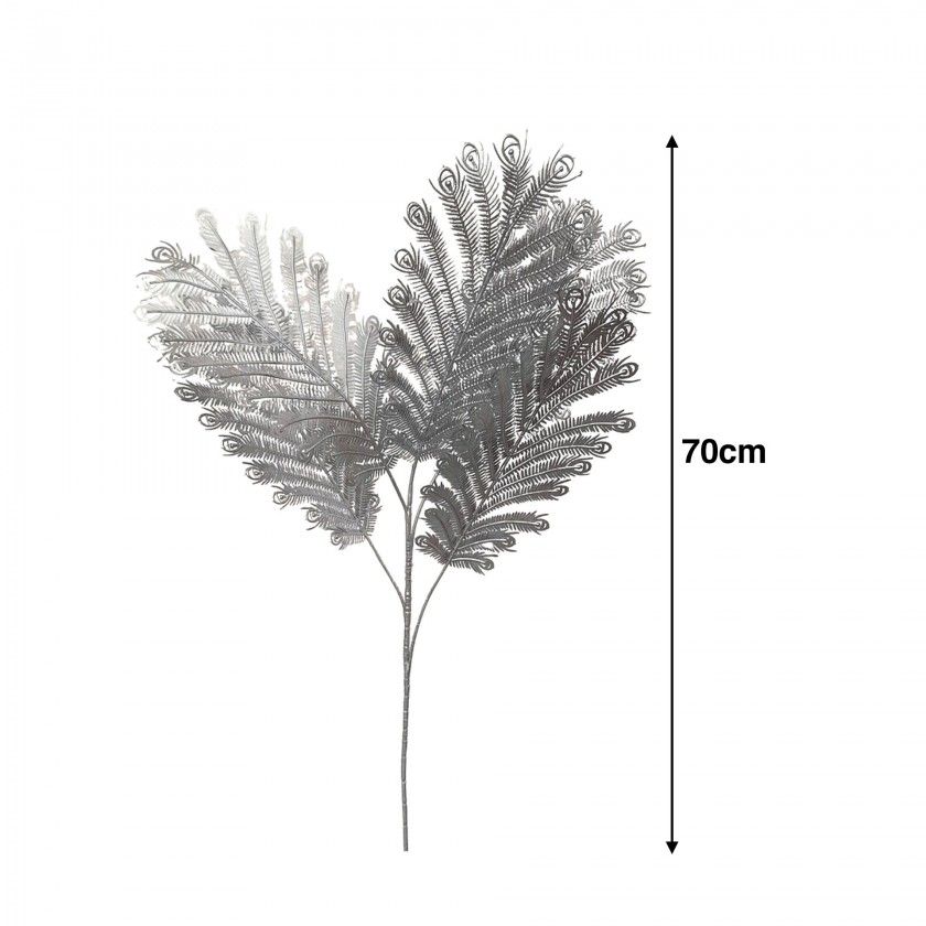 Haste Folha De Pavão 70cm Haste Folha De Pavão 70cm