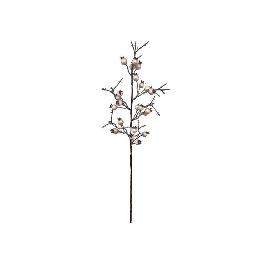 Haste Mini Romãs Pequena 40cm Haste Mini Romãs Pequena 40cm