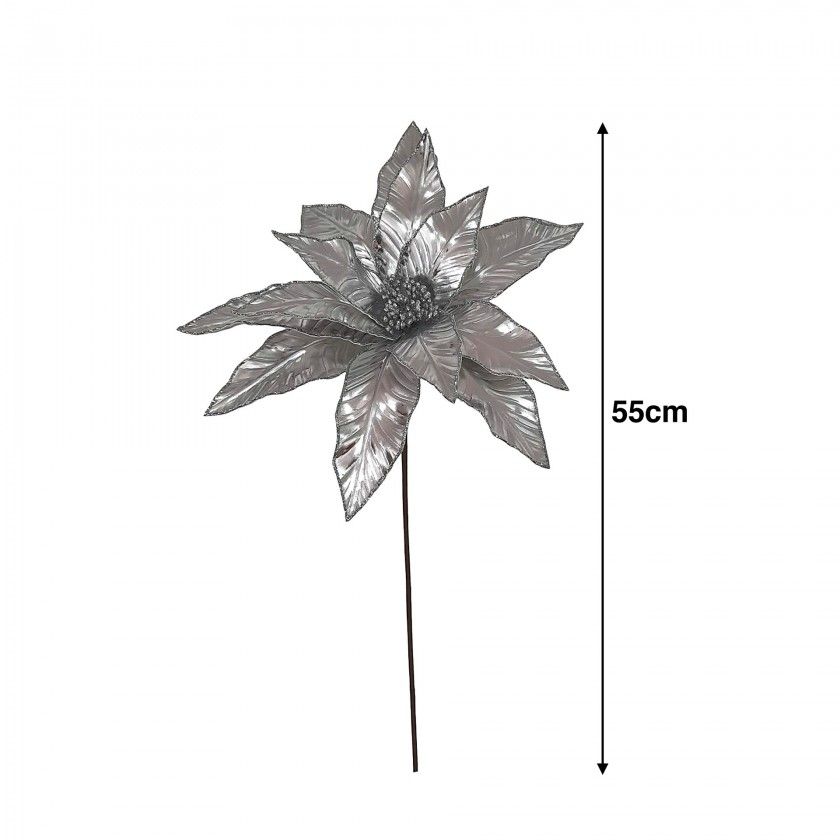Haste Poinsetia Brilhante 55cm Haste Poinsetia Brilhante 55cm