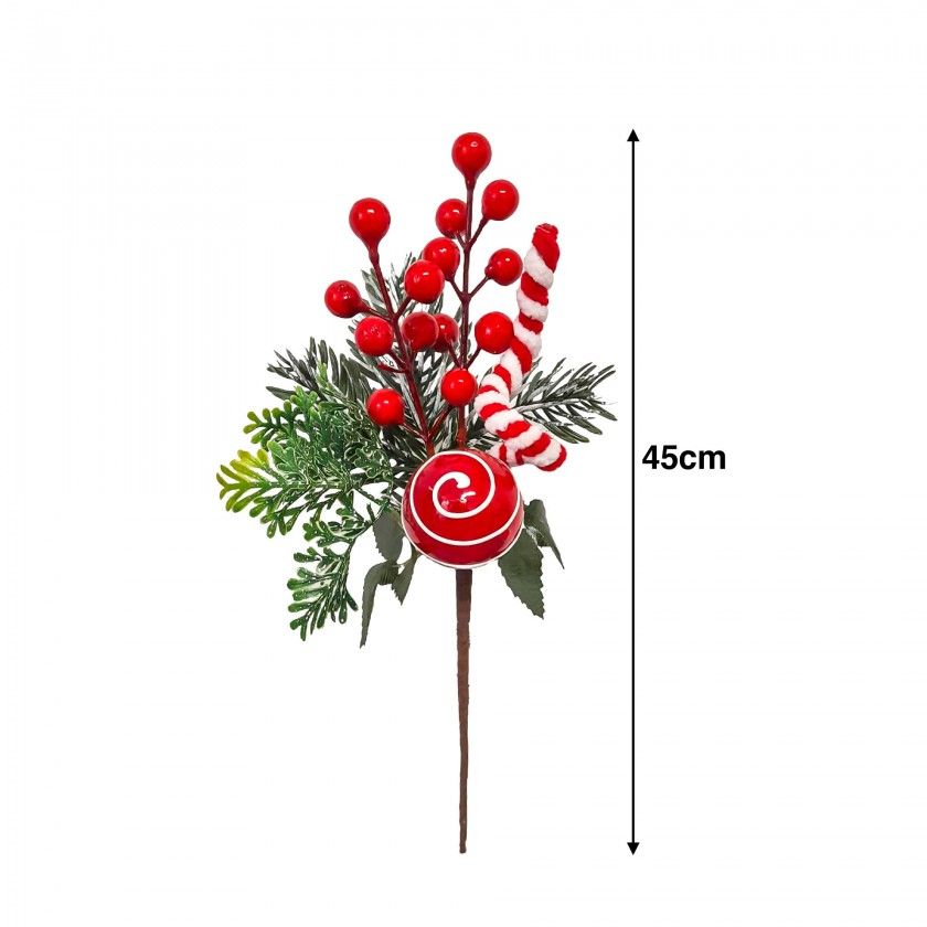 Haste Bola E Bagas 45cm