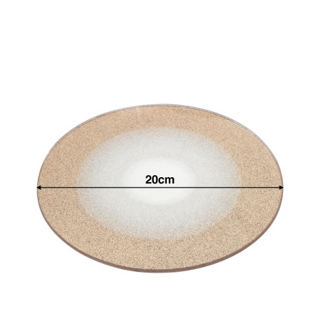 Prato Vidro Ouro 20cm - Image product