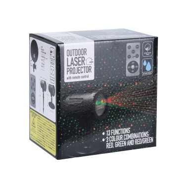 Projetor Laser Efeitos Natal 13 Funções