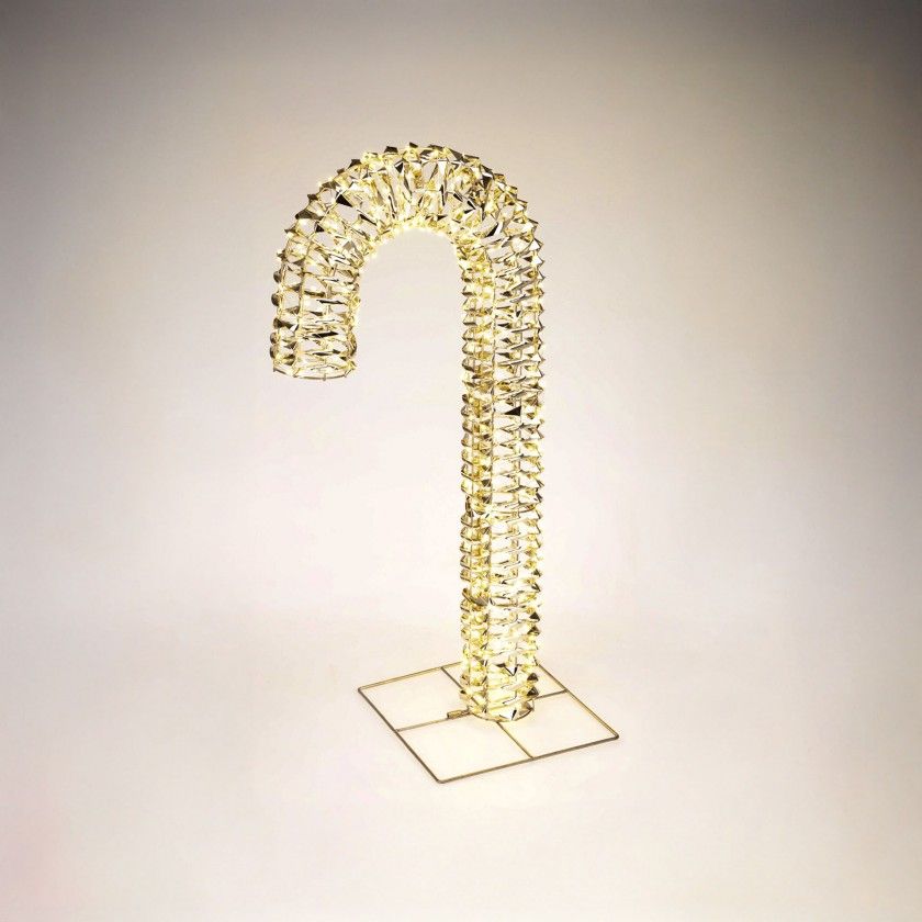 Bengala Doce Decorativa Led 34X75cm Bengala Doce Decorativa Led 34X75cm