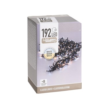 Grinalda Natal 192 Led Luz Quente 150cm