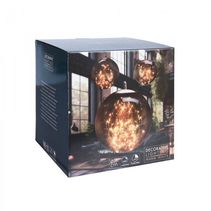 Bola Decorativa 125 Led 25cm