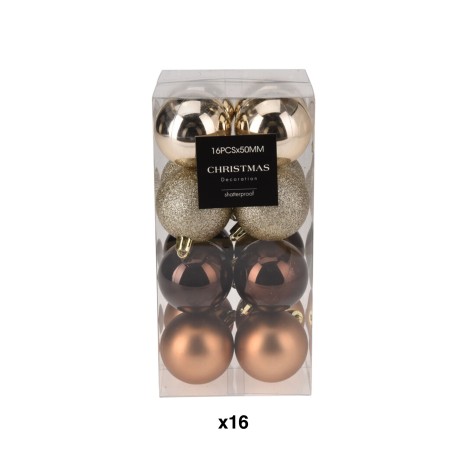 Bola Natal Ambar 5cm Pack 16 - Image product