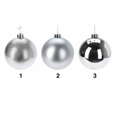 Bola Natal Metalica 12cm