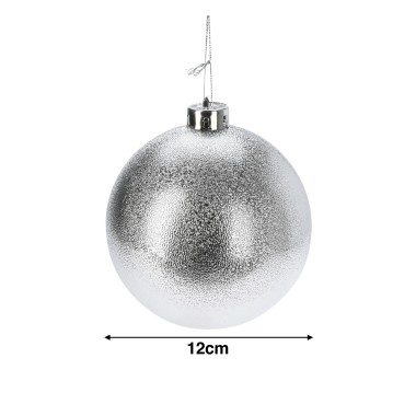 Bola Natal Metalica 12cm