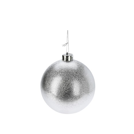 Bola Natal Prata 10cm - Image product