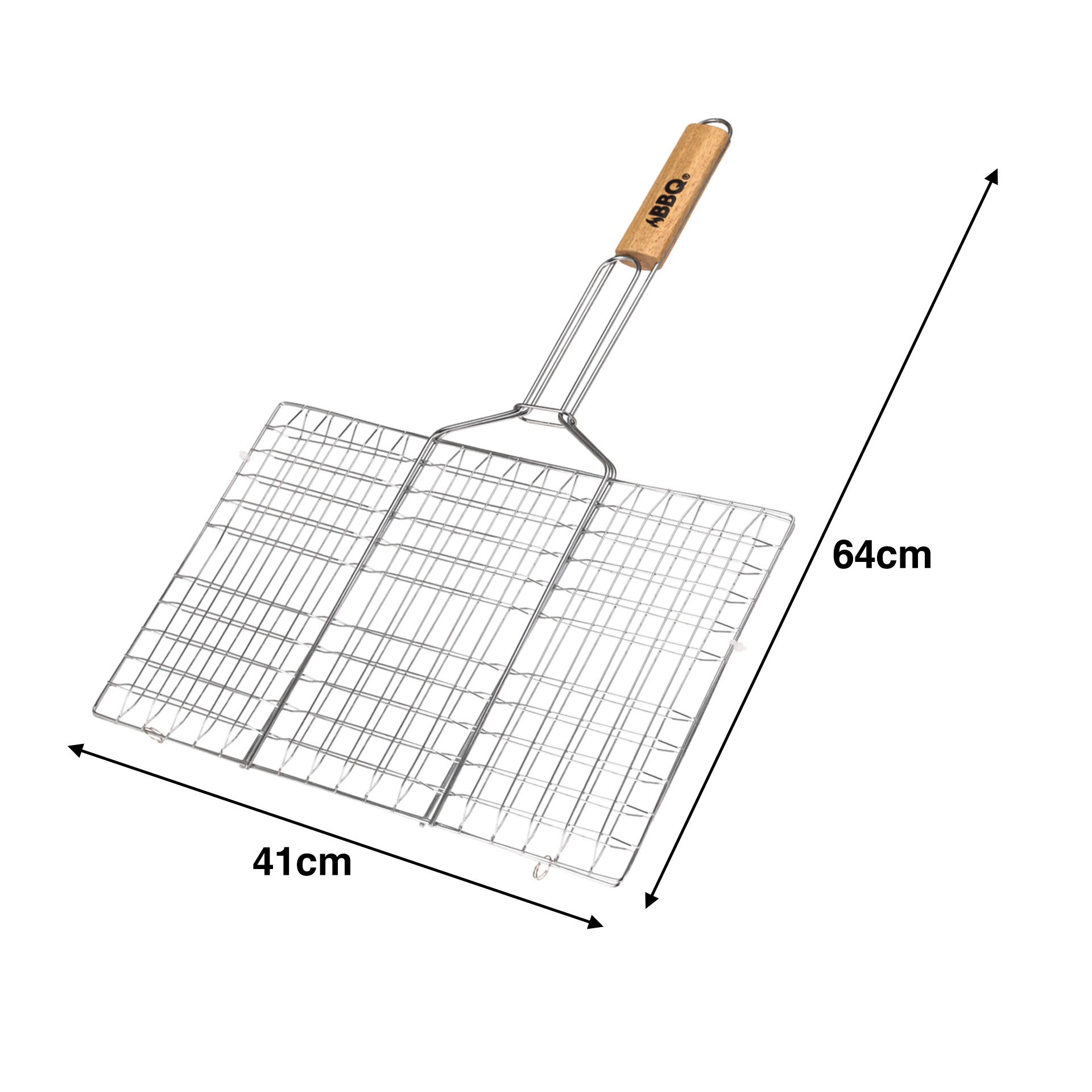 Grelha Churrasco 64X41X2cm