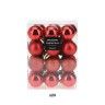 Bola Natal Vermelho 3cm Pack 25
