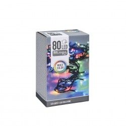 Grinalda Natal Exterior 80 Led Multicores 6m