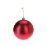 Bola Natal Vermelho 10cm Bola Natal Vermelho 10cm