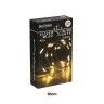 Grinalda Natal Fio Prata 20 Led Luz Quente 95cm Grinalda Natal Fio Prata 20 Led Luz Quente 95cm