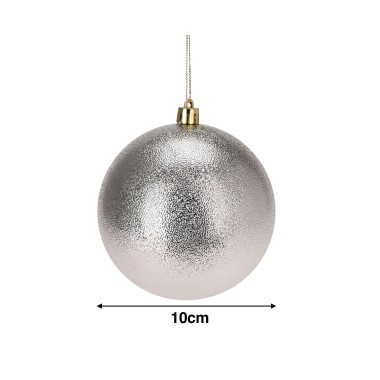 Bola Natal Ambar 10cm
