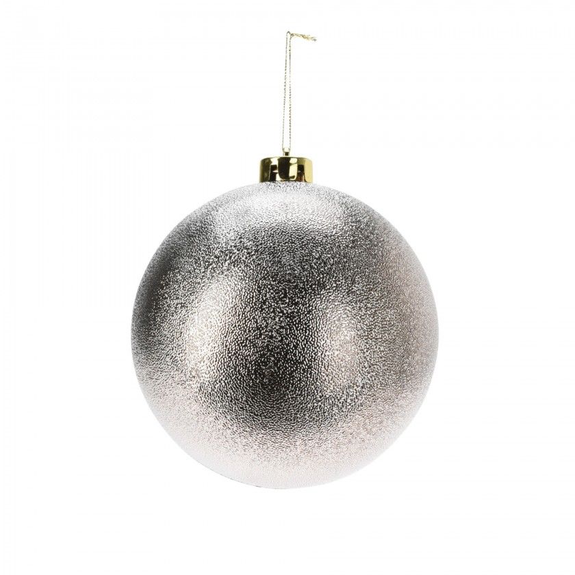 Bola Natal Ambar 14cm