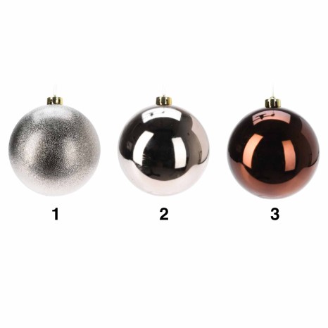 Bola Natal Ambar 14cm - Image product
