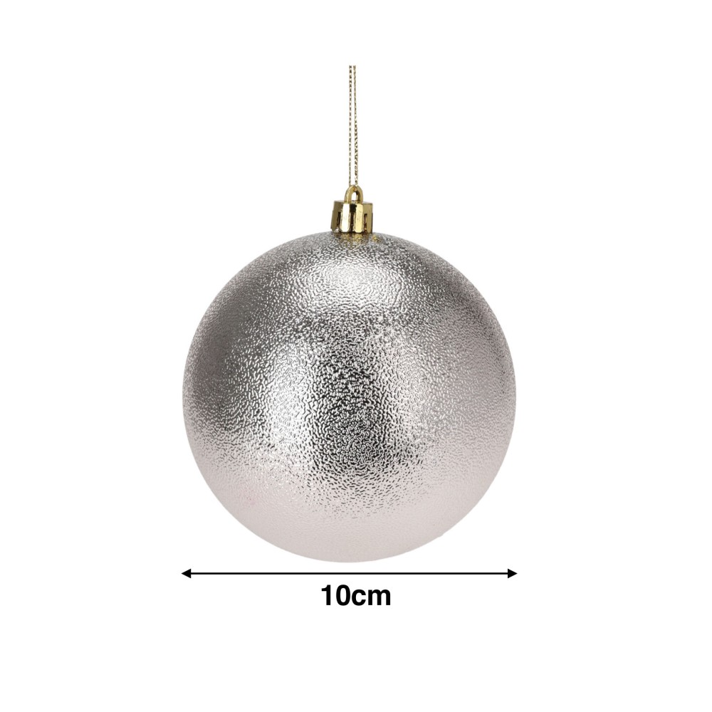 Bola Natal Ambar 10cm