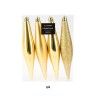 Pendente Natal Dourado Pack 4 Pendente Natal Dourado Pack 4