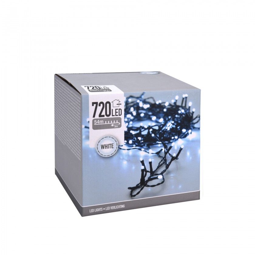 Grinalda Natal Exterior 720 Led Luz Branca 54m Grinalda Natal Exterior 720 Led Luz Branca 54m