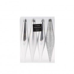 Pendente Natal Prata Pack 4 Pendente Natal Prata Pack 4