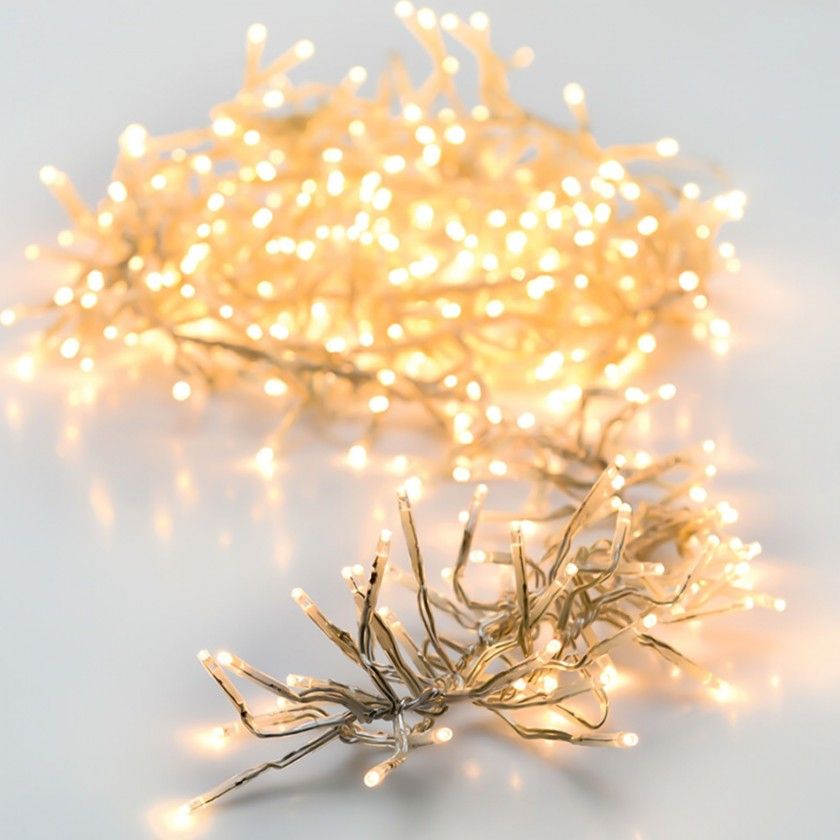 Grinalda Natal 576 Led Luz Quente 4m Grinalda Natal 576 Led Luz Quente 4m