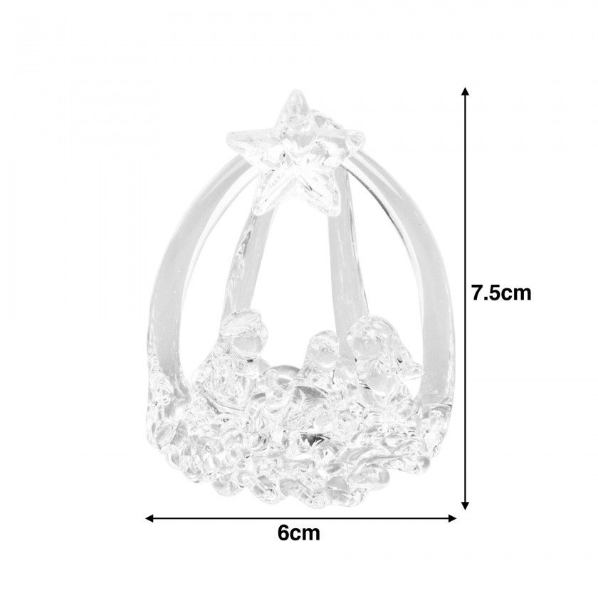 Pendente Natal 6X5X7.5cm Pendente Natal 6X5X7.5cm