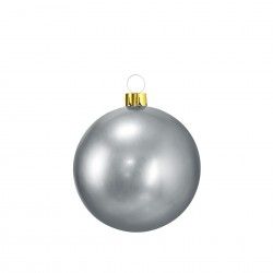 Bola Natal Insuflavel Prata 45cm