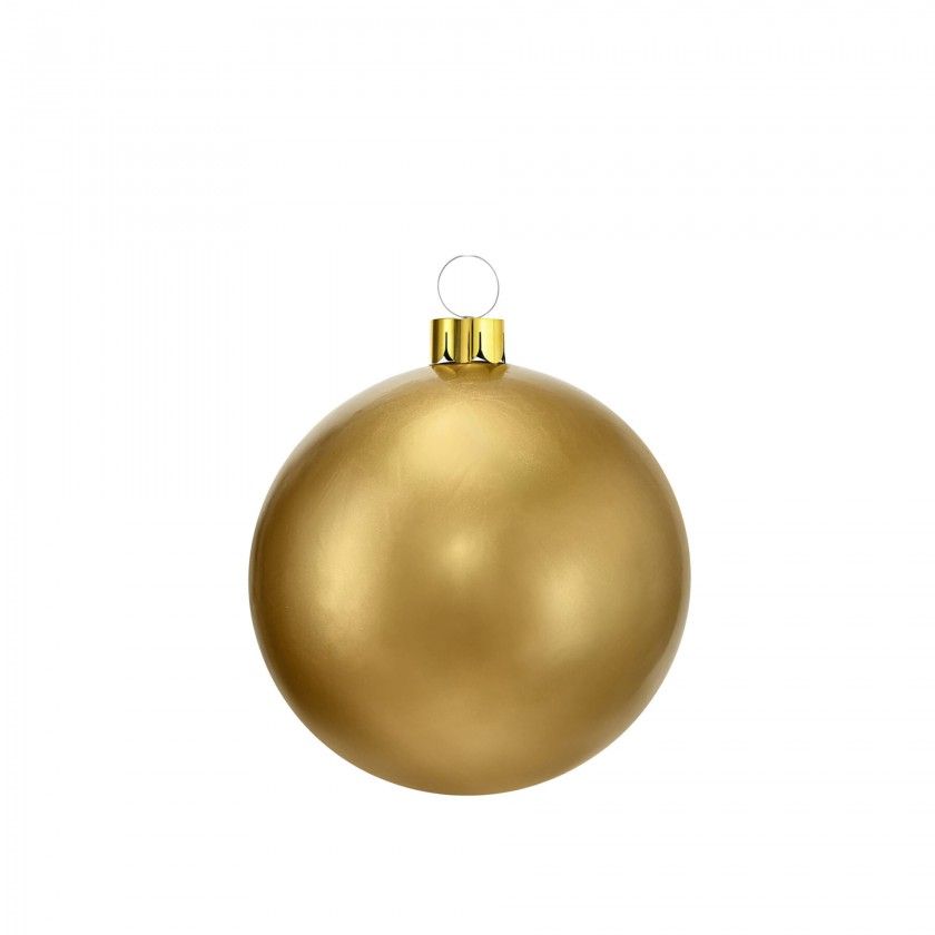 Bola Natal Insuflavel Dourado 45cm