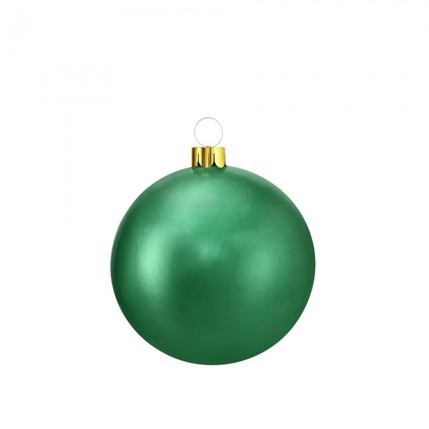 Bola Natal Insuflavel Verde 45cm Bola Natal Insuflavel Verde 45cm