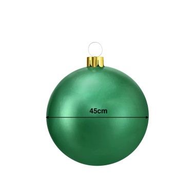 Bola Natal Insuflavel Verde 45cm