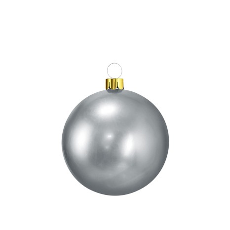 Bola Natal Insuflavel Prata 45cm - Image product