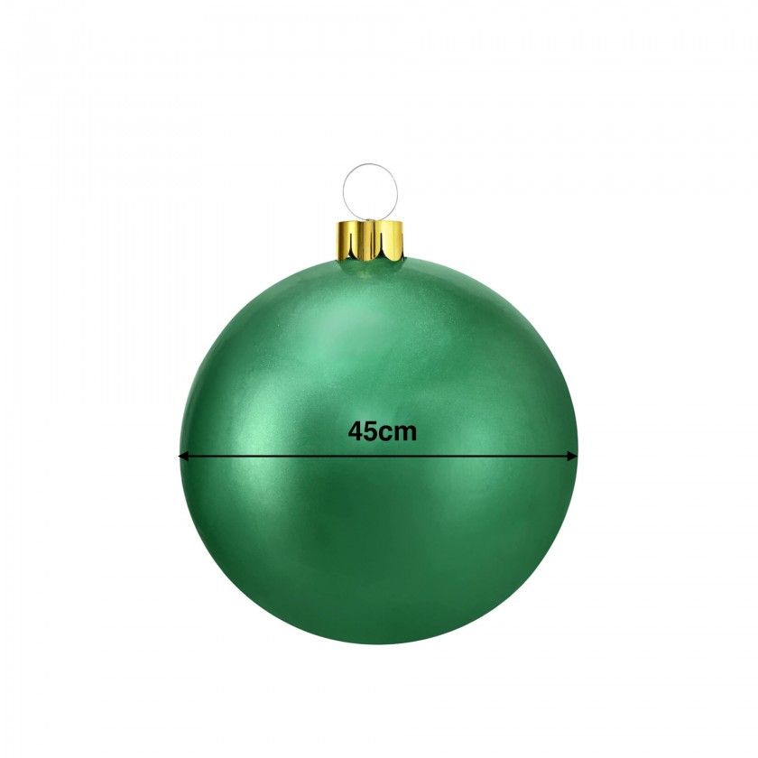 Bola Natal Insuflavel Verde 45cm